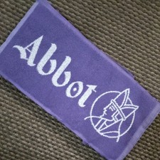 Abbot Ale Purple Bar Towel. Brand New. 