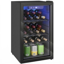 HOMCOM 24 Bottle Wine Cooler, 68L Freestanding Drinks Wine Fridge