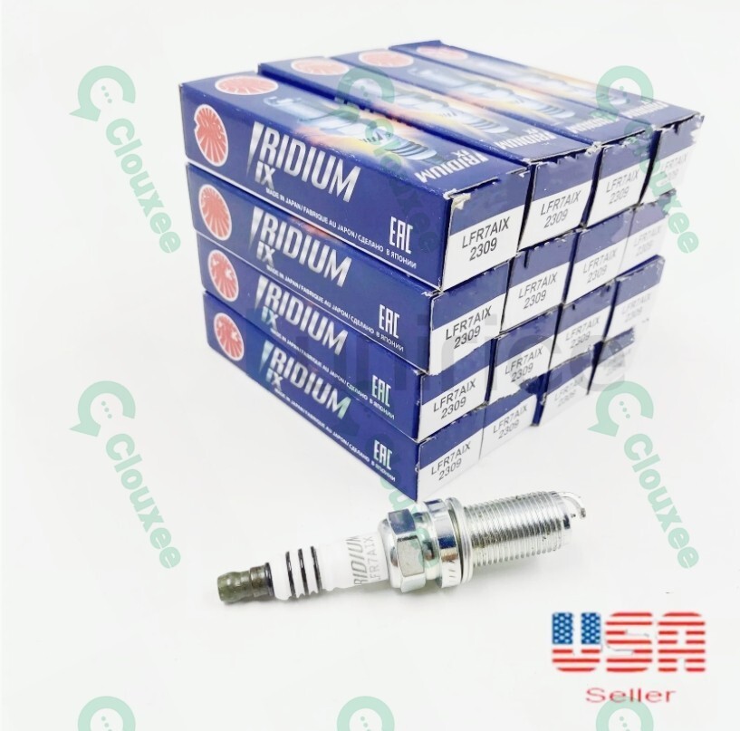1 set of 16 Iridium IX Spark Plugs Upgrade Hellcat For NGK LFR7AIX 2309 NGK
