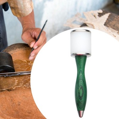 Leder Schnitzhammer gerader Kopf Holzhammer Handwerkzeug für Lederarbeiten