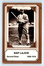 1975 Fleer Official Major League Patches #18 Nap Lajoie Pioneers of Baseball