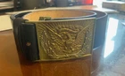 New ListingCIVIL WAR US UNION NCO FIELD BELT & BUCKLE- 32/34