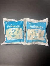 Lot Of 2 McDonald's Happy Meal Toys 2004 Neopets #8 Neopian Item New Sealed