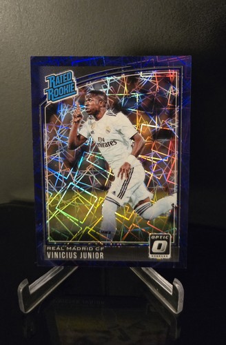 Vinicius Junior [Optic Purple Velocity] #177 2018 Panini Donruss card