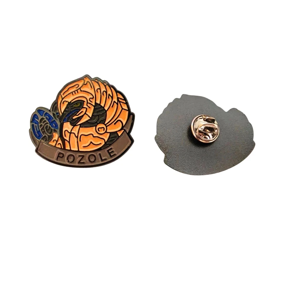 Elite Pozole Pin 1.5" Metal Finish Shiny Look for Clothes or Gear - Image 1 of 1