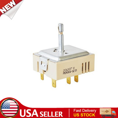 PER001-12D Dual Infinite Switch for Samsung Range, Replaces DG44-01006B