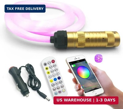 GIDERWEL Fiber Optic Light for Car/Ceiling Star Lighting,Music/APP Control Starl