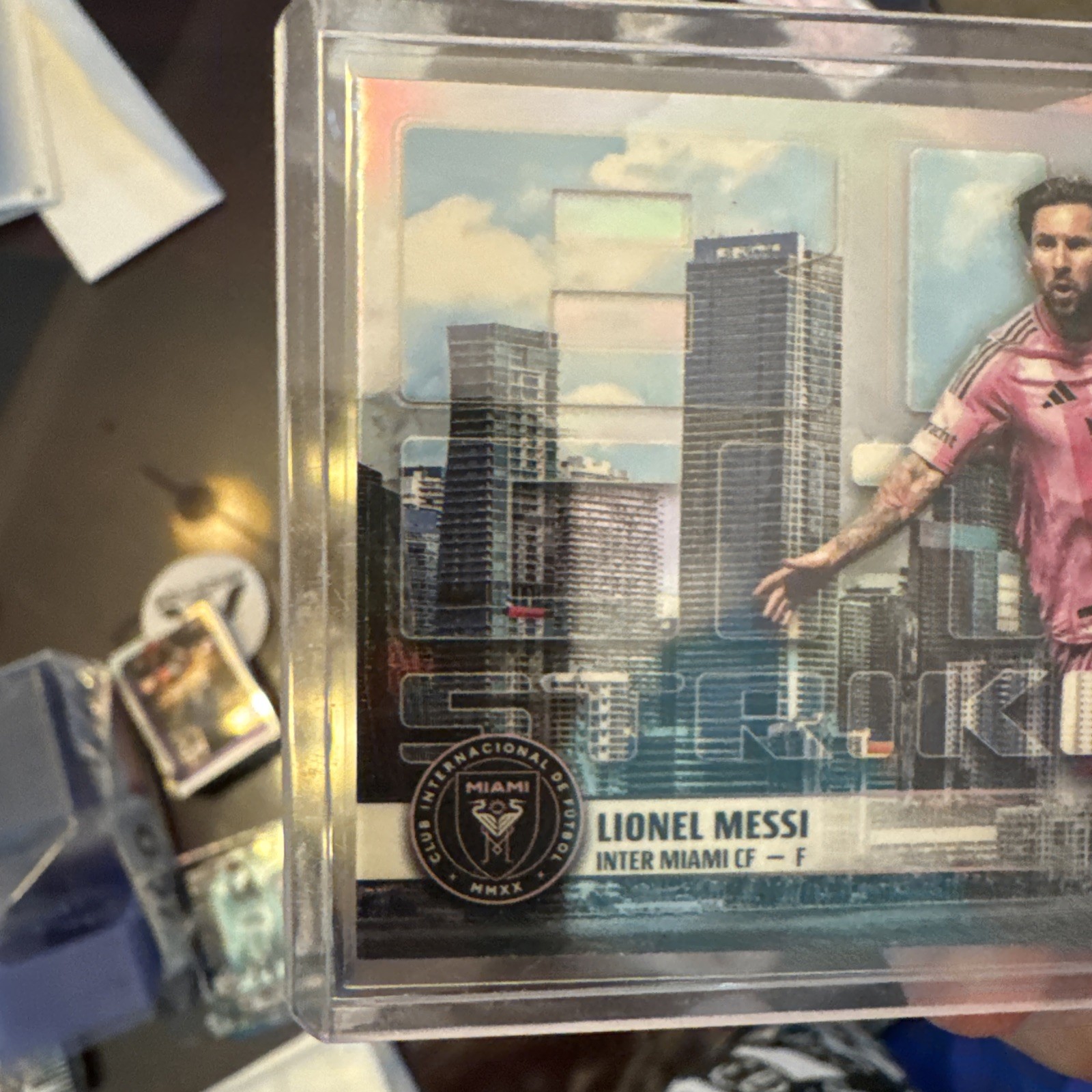 Topps 2025 Chrome MLS Lionel Messi Inter Miami Big City Strikers BCS-10 view 6