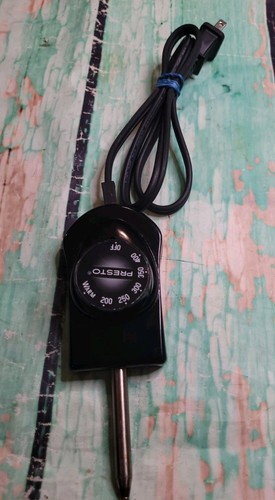 Presto Power Cord Skillet Griddle Fry Temp Control Probe Model 0690005 120 Volts
