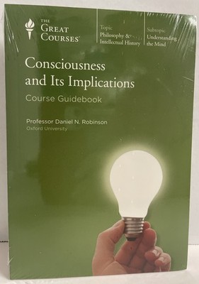 GREAT COURSES Consciousness and Implications CD Audiobook+Guidebook NEW SEALED