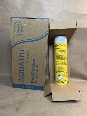AquaTru Carafe AT100 2 Stage Pre/Carbon Filter - Genuine Filter Sealed In Box