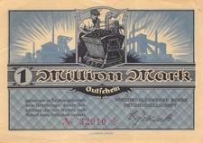1 Million Mark - Borna - Braunkohlenwerke
