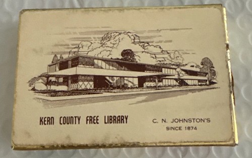 Redi-slip Remembrance Playing Card Deck Kern County Free Library - Picture 1 of 6