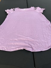 Emerald Short Sleeve Pink Dress Knee Length Size 2XL Women's New