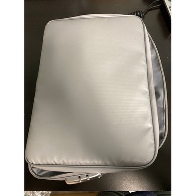 Fireproof Document Storage Box- 34 x 24 x6 cm- Silver-NEW-B