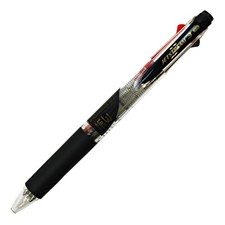 Uni Ballpoint Pen Jetstream 3 Color Black, Red, Blue Ink 1.0mm, Transparent ...
