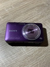 2065 Sony Cyber-shot DSC-WX5 Purple Good TESTED Japanese only