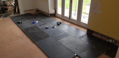 Tile Backer Board Thermal Insulation Underfloor Heating - Reinforced Waterproof - Picture 4 of 13