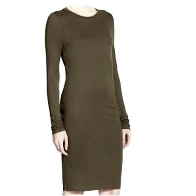 Haute Hippie Long Sleeve Olive Green Dress Stretch Cutout Open Back Size XS NWOT | eBay Haute Hippie Long Sleeve Olive Green Dress Stretch Cutout Open Back Size XS NWOT | eBay