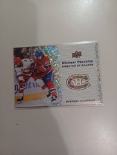 2023-24 Upper Deck Michael Pezzetta Sparkle Director Of Boards #DB-4 Canadiens