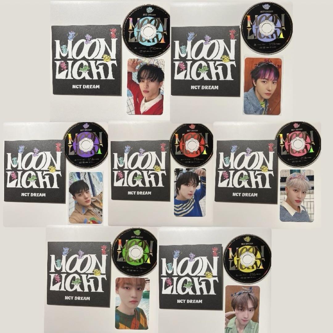 NCT DREAM JAPAN 2nd SINGLE Moonlight 8cm ver. CD PHOTO CARD NCT DREAM JAPAN 2nd SINGLE Moonlight 8cm ver. CD PHOTO CARD