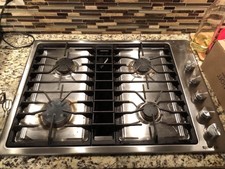 Jenn Air Jgd3536gs 36 Jx3 Gas Downdraft Cooktop 5 Burner Stainless Item 2 Jenn Air 30 Jx3 Stainless Steel Gas Downdraft Cooktop Jgd3430bs