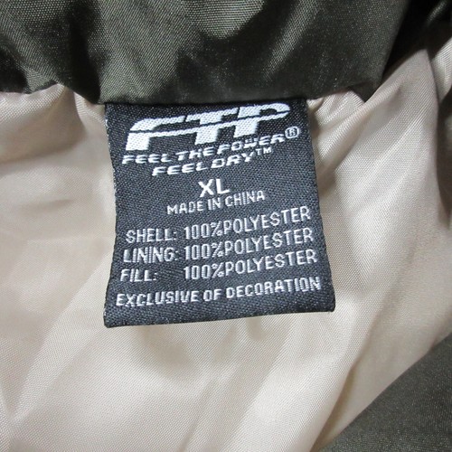FTP Feel the Power Vest Men Extra Large Feel Dry Outdoor Puffer Moisture Wicking - Picture 5 of 15