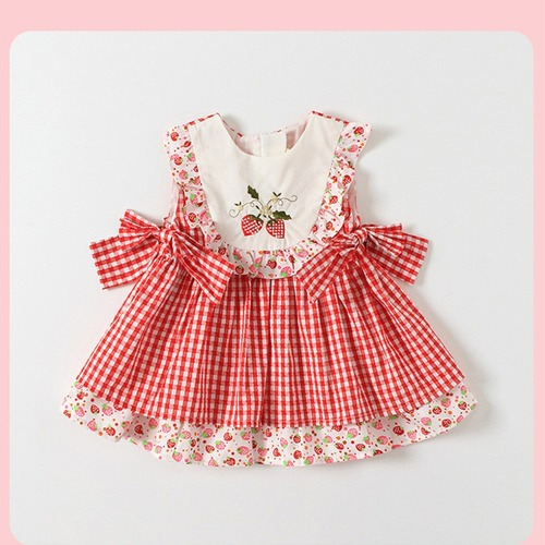 Babykleidung Court Style Baby Kleid Prinzessin Spitze 1. Geburtstag Party Tutu Kleid - Bild 1 von 9