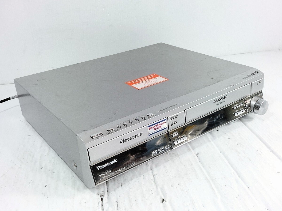 Panasonic SA-HT800V DVD VHS Home Theater System No Remote | eBay