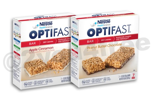 OPTIFAST BARS | CHOCOLATE, APPLE CINNAMON, or PEANUT BUTTER | 6 BOXES | FRESH - Picture 8 of 28