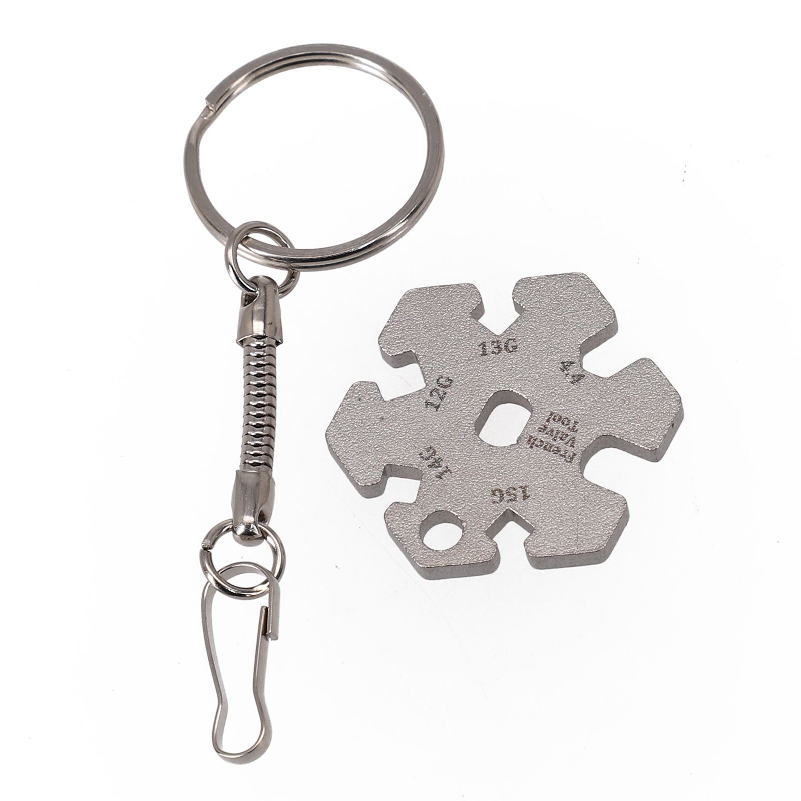 Multi Functional Bike Wheel Spoke Wrench Tool Bicycle PrestaValve FV 7