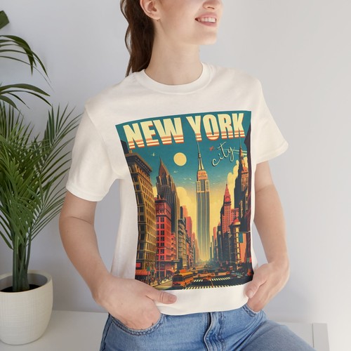 Vintage New York City Grafik T-Shirt Urban NYC Liebe Geschenk Reise Shirt Retro Bekleidung - Bild 2 von 25