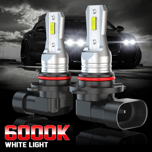2PCS 9145 H10 LED Fog light Kit For Chrysler 300 300C 2005-2009 6000K White - Picture 7 of 17