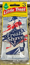 Air Freshener, Little Trees, Fresh Shave, Set of 3, Since 1952