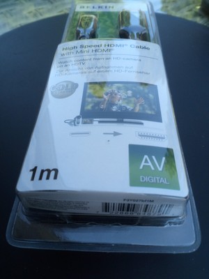 Belkin (F3Y027BF1M) 1 m HDMI Cable for sale online | eBay