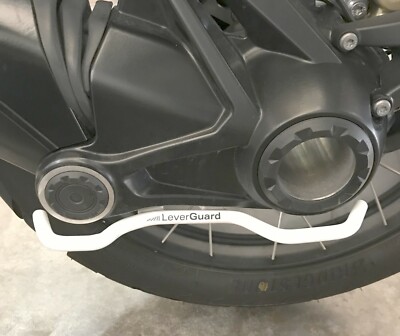LeverGuard für BMW R 1200 LC / 1250 ''WHITE'' Kardanschutz, Sturzbügel, Crashbar 