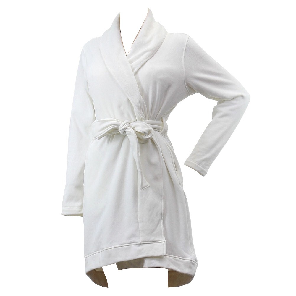 Ugg Women's Blanche Cream Robe Sleepwear Sz: L