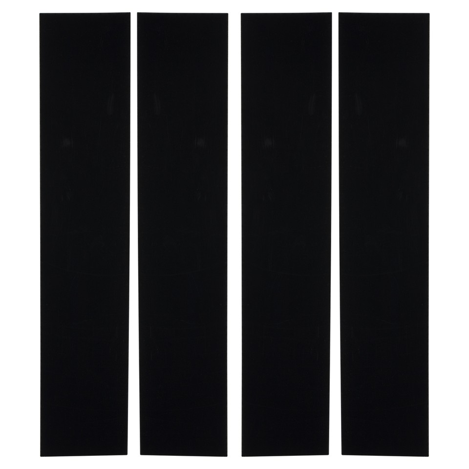 Fits 2004-2014 Ford F-150 F150 Super Cab Crew Piano Black Pillar - Foto 3