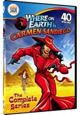 Where on Earth is Carmen Sandiego - The Complete Series - DVD - GOOD
