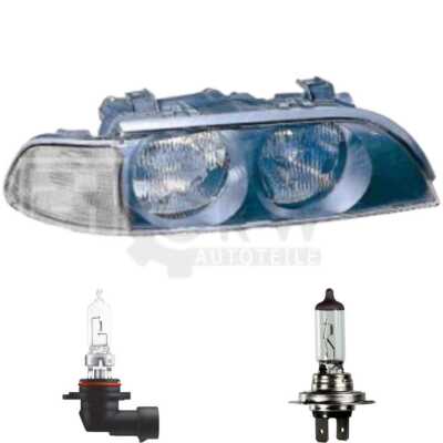 Scheinwerfer rechts für BMW 5er E39 Bj. 11/95-10/00 inkl. Motor HB3+H7 1357360