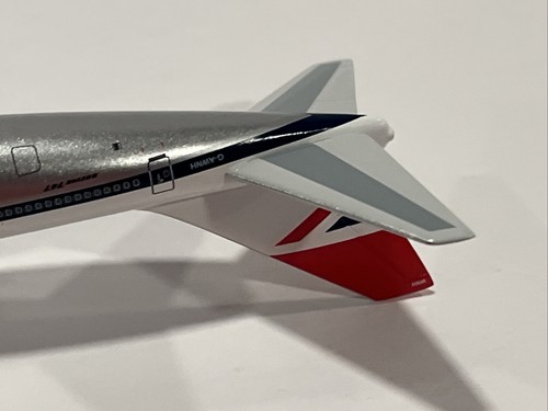 1:500 Big Bird British Airways Boeing 747 Toy Model Wings Airplane Jet Vintage - Picture 10 of 12