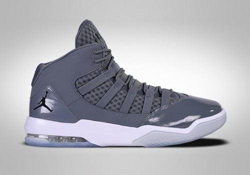 Nike Jordan Air Max Aura "Cool Grey" 44,5 Scarpa Sneaker Basket - Foto 4 di 6