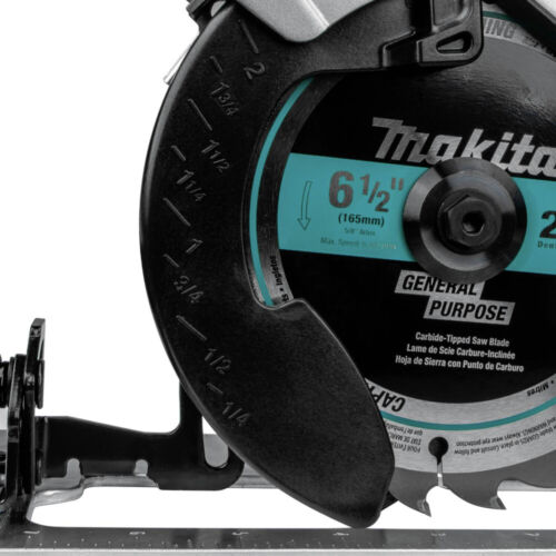 Sierra circular Makita 18V LXT 6-1/2" (solo herramienta) certificada XSH04ZB-R restaurada - Imagen 14 de 21