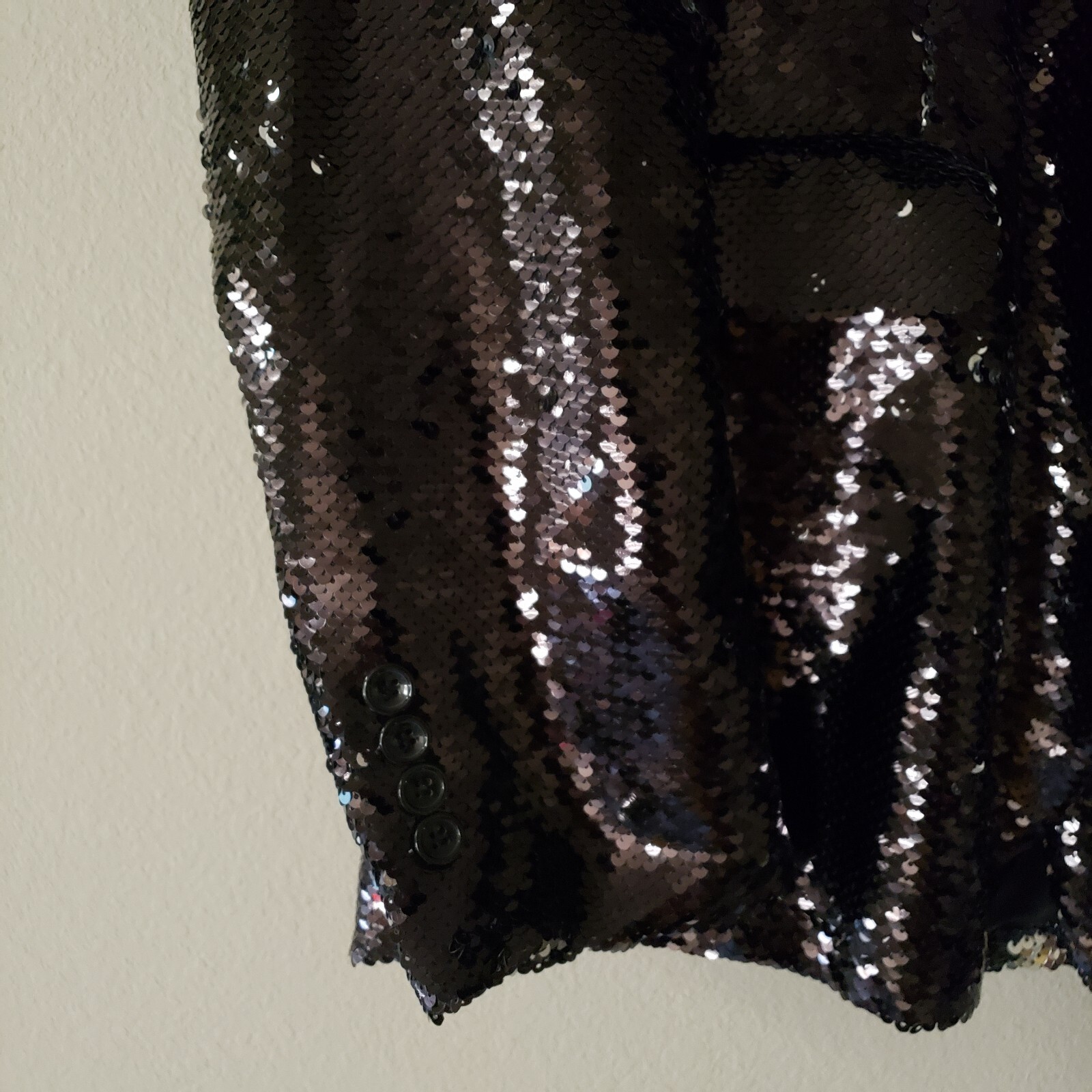 Coofandy Men's Brown Sequin Detail Basic Tuxedo J… - image 6