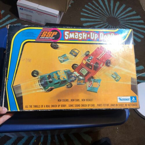 KENNER SSP SMASH UP DERBY 1973 Playset Good Condition