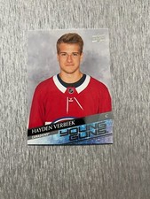 Upper Deck NHL 2020-2021 Hayden Verbeek Canadiens Young Guns - 1 card
