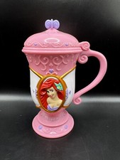 Disney On Ice Ariel The Little Mermaid Princess Plastic Cup Flip Lid Pink 2013