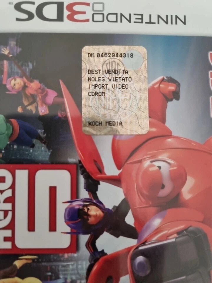 Big Hero 6 battaglia della baia Nintendo 3ds PAL italiano Gioco Console, foto 2 di 5