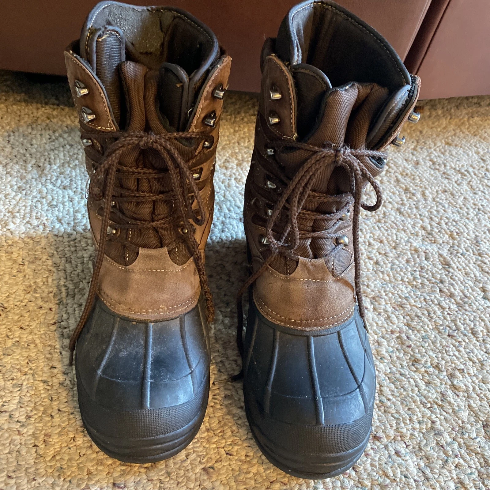 Mens insulatted, waterproof, Winter Snowboots
