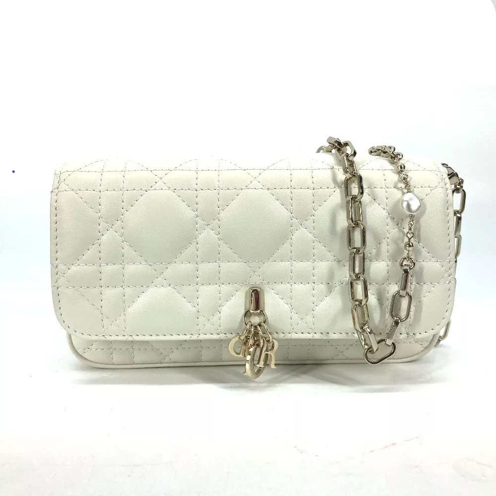 Sac bandoulière femme Dior S0977ONMJ sac bandoulière pour téléphone cannage inutilisé